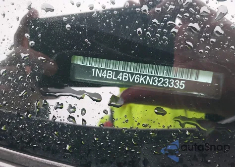 2019 Nissan Altima 2.5 S from USA, damaged, VIN 1N4BL4BV6KN323335